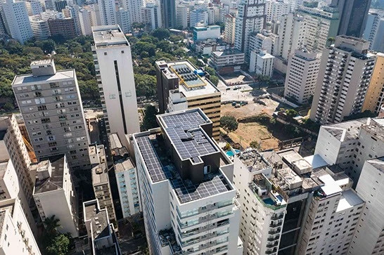 Acompanhamento de obra com drone timelapse na Grande Sp