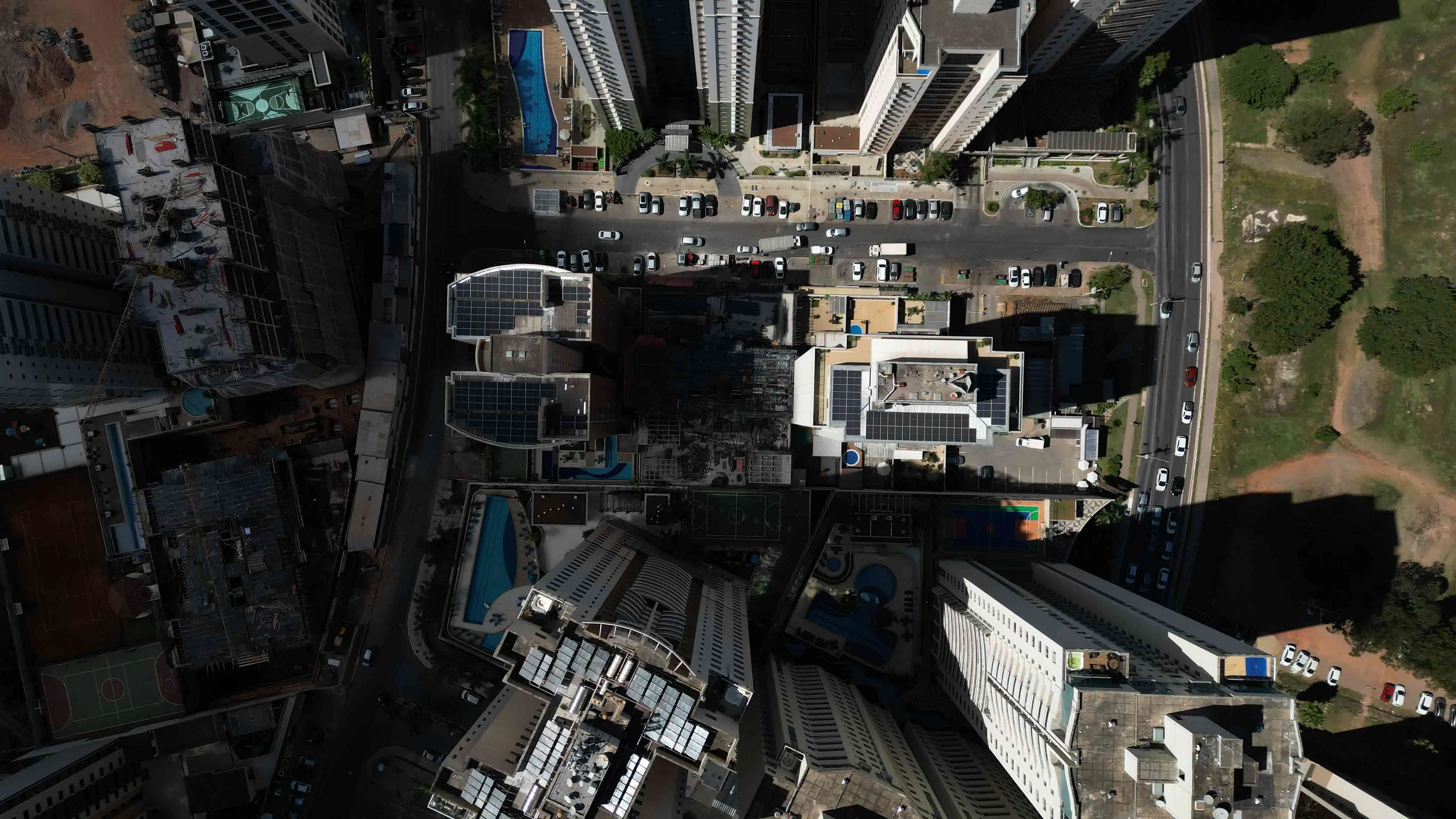Acompanhamento de obra com drone timelapse em São Caetano do Sul